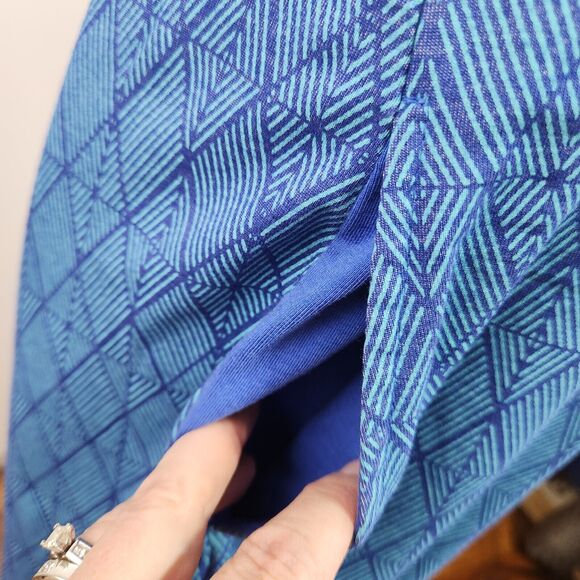 CABELAS Women's Sundress Hiking Outdoor Athletic DRESS XL BLUE Print UPF 30 - Picture 5 of 8